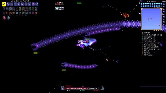 Terraria Calamity Devourer of Gods (Master and Death) |Rogue| смотреть онлайн