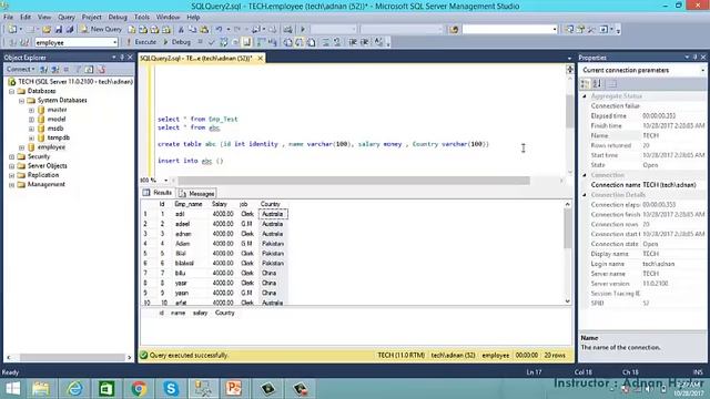 Sql Server (INSERT INTO SELECT Statement) Part-12 in Urdu/Hindi. смотреть онлайн