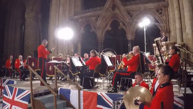 The Band of the Royal Regiment of Fusiliers plays 'Great Little Army' in Durham Cathedral смотреть онлайн