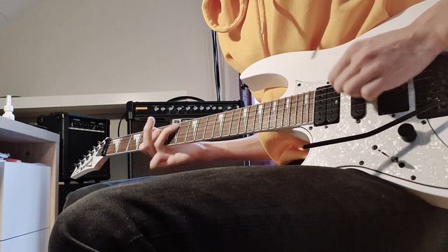 Seek & Destroy gitarr cover with Ibanez rg350 смотреть онлайн