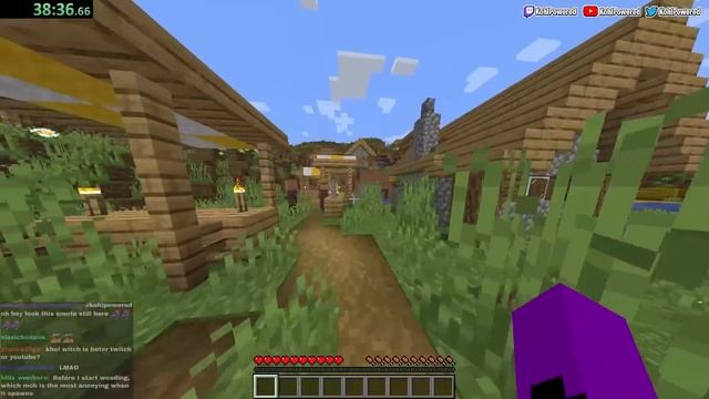 Minecraft, but if I say "die" then I die смотреть онлайн