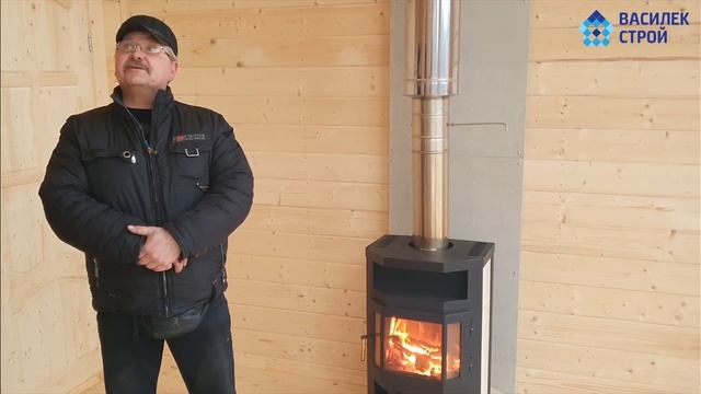 Каркасный дом с панорамными окнами «Престиж». Размер 7х7 смотреть онлайн