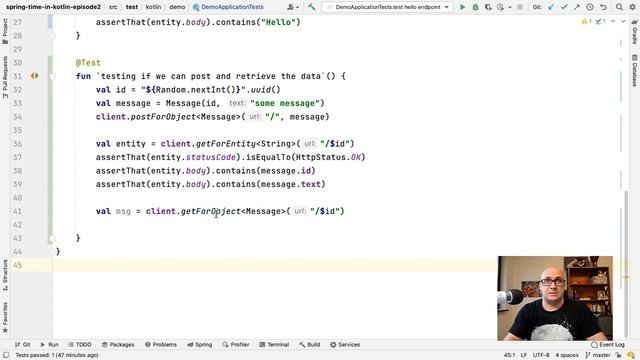 Testing a Spring application with JUnit and Kotlin. Tutorial смотреть онлайн