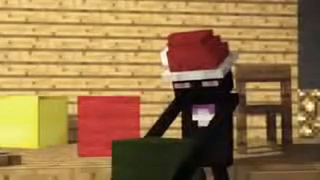 Christmas NAVIDAD Minecraft Animacion смотреть онлайн