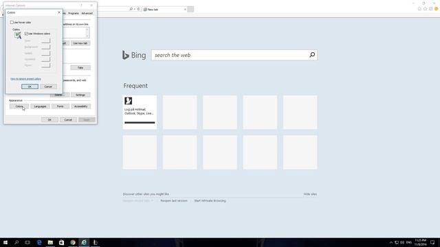 How to Change Colors in Internet Explorer 11 смотреть онлайн