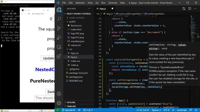 Custom hooks | React Hooks Tutorial #10 смотреть онлайн