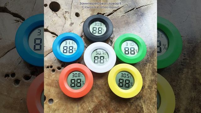 Домашний термометр, гигрометр, Мини ЖК цифровой фотографический термограф, комнатный инструмент для смотреть онлайн