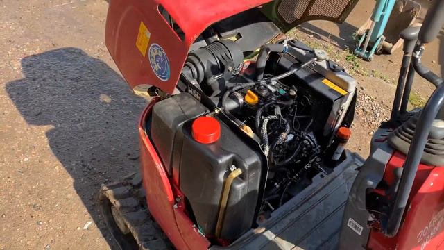 Yanmar J09 / Обзор мини-экскаватора из Японии