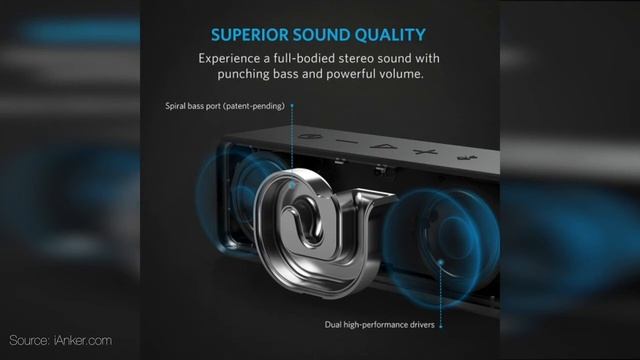 Anker SoundCore Bluetooth Stereo Speaker