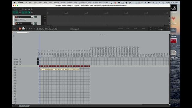 Multitrack Recording Setup - Behringer X32