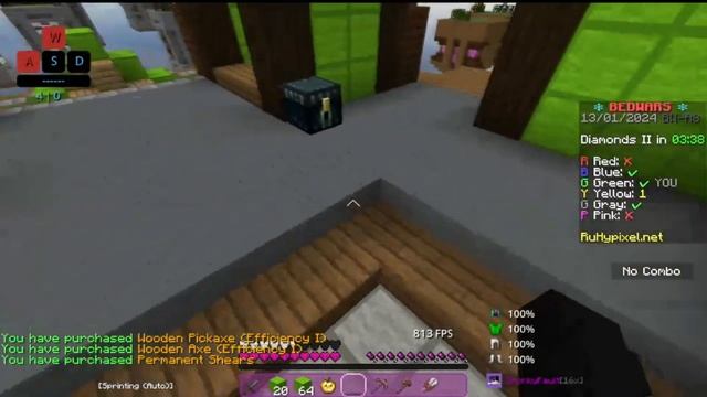 Bed Wars Easy Game [400 FPS 60 FPS RETRING] (NOT ASMR!) смотреть онлайн