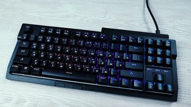 Игровая клавиатура Tesoro Tizona Spectrum + Numpad | Акция в магазине Зона 51 смотреть онлайн