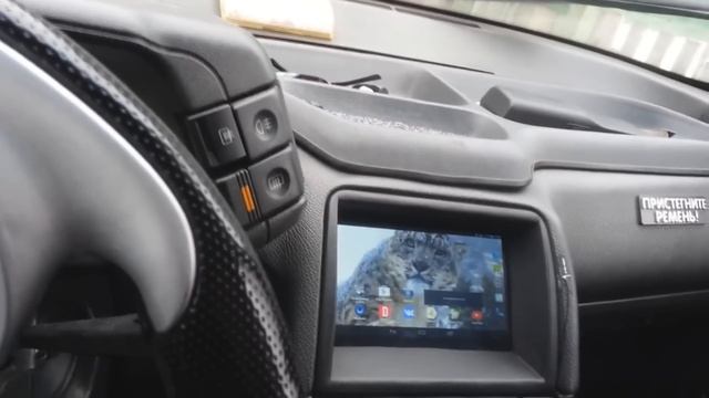 Пример установки Планшета в Авто--ВАЗ 2110 смотреть онлайн