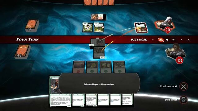 Magic Duels. Shadows over Innistrad. Игра по сети #3 смотреть онлайн