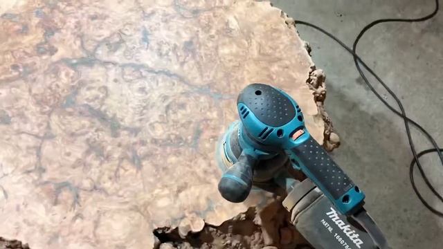 Столешница из карагача и эпоксидной смолы ? смотреть онлайн