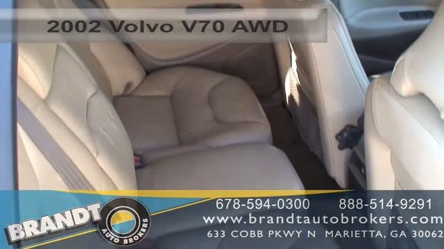 Brandt Auto Brokers - Atlanta Used Cars -- 2002 Volvo V70 XC Cross - Marietta GA 30062 Sold смотреть онлайн