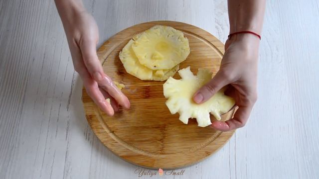 ДЕКОР: Цветы из ананаса ☆ ПРОСТО и ДОСТУПНО ☆ Pineapple FLOWERS смотреть онлайн