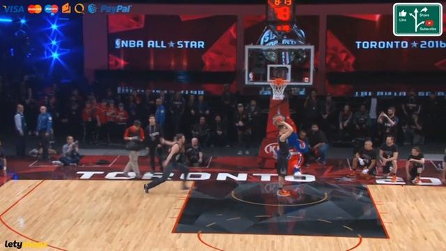 Dwyane Wade and East Bench React to Awesome Jordan Kilganon Dunk смотреть онлайн