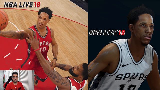 NBA LIVE 19 vs NBA LIVE 18 - BRUTAL SALTO GRÁFICO - COMPARACIÓN смотреть онлайн