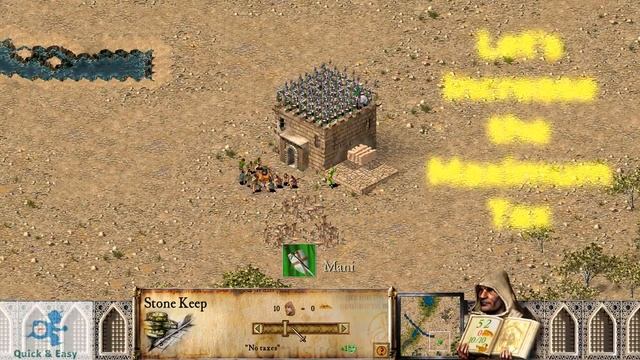 Quickest Way Get Popularity 0 to 75 | Stronghold Crusader Popularity Trick смотреть онлайн