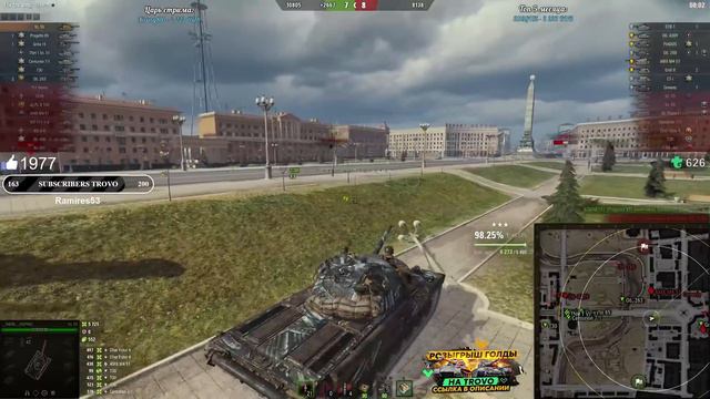 NIDIN ● ОЧЕНЬ ИНТЕРЕСНЫЙ И ПОТНЫЙ БОЙ НА Vz.55 ● "ПЕРВЫЙ РАЗ ТАКОЕ ВИЖУ ЗА 10 ЛЕТ ИГРЫ" смотреть онлайн