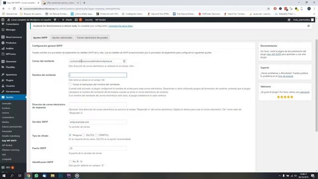 Curso completo de Wordpress 16/24 ➡️ Configuración de WP SMTP смотреть онлайн