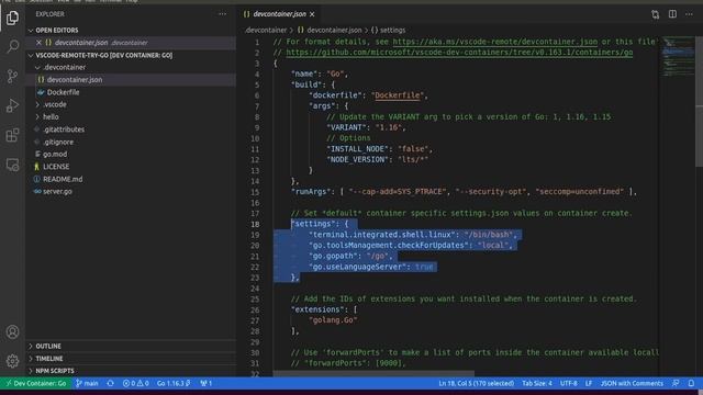 Desenvolvendo em Containers :: VSCode + Docker смотреть онлайн