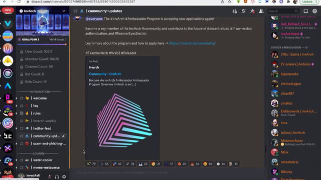 Амбассадорские программы - как на этом заработать? Разбираем на примере проекта InvArch. Часть 1