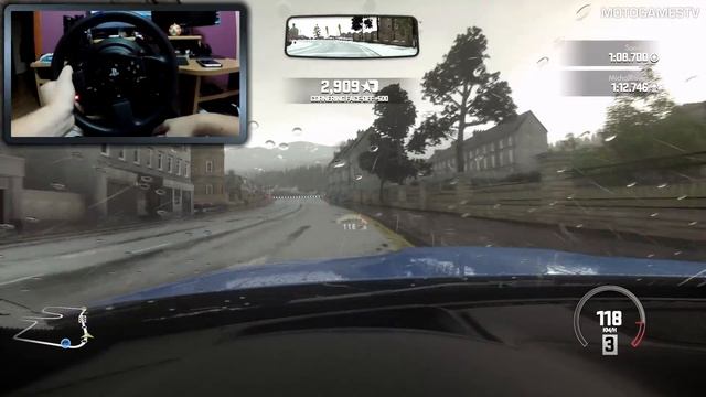 DriveClub Hardcore Mode - BMW M4 Rain Gameplay [Thrustmaster T300 RS WheelCam] смотреть онлайн