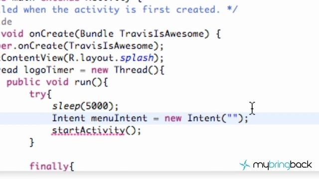 Learn Android Tutorial 1.8- Intro to Threads (Finish Splash Activity) смотреть онлайн