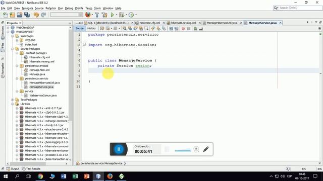 04 WS SOAP XML Hibernate смотреть онлайн