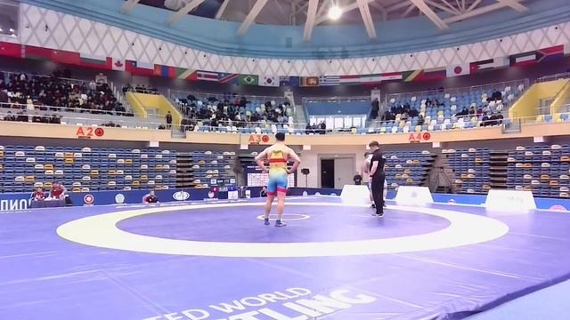 ЧРК-2024 ПО ГРЕКО-РИМСКОЙ БОРЬБЕ СРЕДИ ВЗРОСЛЫХ (МАТ-С) камера-1 в г. АСТАНА 01.02.2024. смотреть онлайн