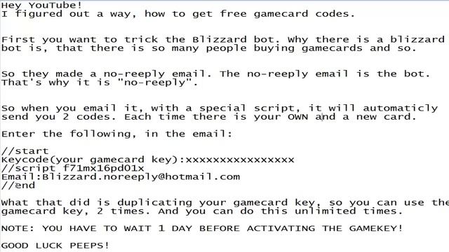 FREE WOW GAMECARDS 2013 *APRIL* смотреть онлайн