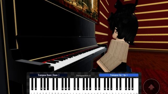 fly me to the moon [roblox piano] смотреть онлайн