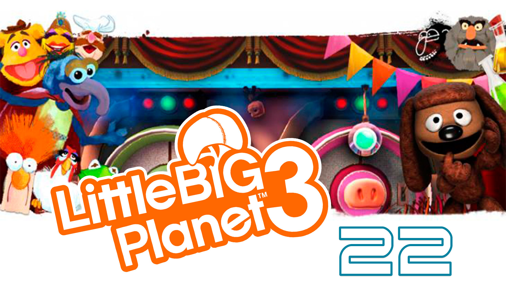 LittleBigPlanet 3 - Сезон 2 - Кооператив - Маппеты ч. 3 - Прохождение игры [#22] | PS4 (2016 г.)