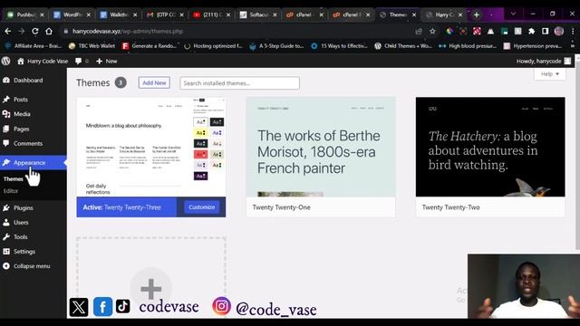 WordPress Tutorial For Beginners #02 - Navigating the WordPress Admin Dashboard смотреть онлайн