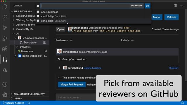 Source Control Tip 14: Request a reviewer for your PR смотреть онлайн