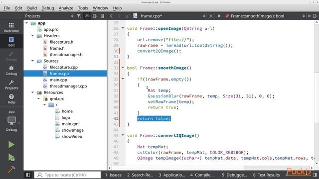 Cross-Platform Application Development with OpenCV 4 and Qt 5: Image Smoothing|packtpub.com смотреть онлайн