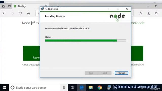 Como Instalar NodeJS y Gestor NPM En Windows 10 смотреть онлайн