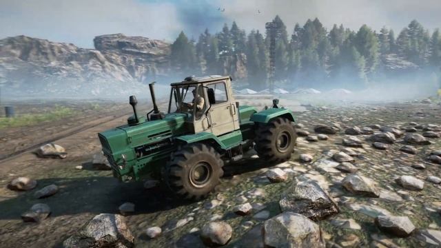 SnowRunner ХТЗ Т150К мод #snowrunner #игры #mudrunner смотреть онлайн