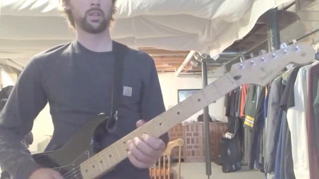 Curtis Waters-Stunnin guitar cover смотреть онлайн