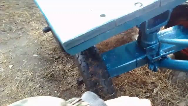 Телега 4-х колёсная , универсальная смотреть онлайн