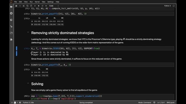 Solving Bayesian Games with Python смотреть онлайн