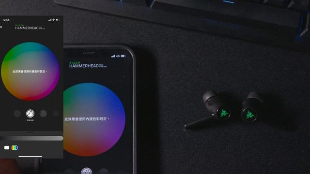 Razer Hammerhead True Wireless 燈效展示 смотреть онлайн