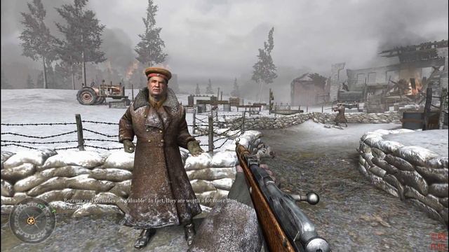 Call of Duty 2 playthrough part 1: Intro, Red Army Training [HD] смотреть онлайн