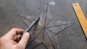 пятиконечная звезда из метала #для вечных героев