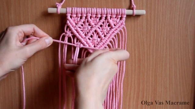 DIY Macrame Plant Hanger Tutorial | Macrame Wall Hanging Tutorial | Макраме Кашпо Для Цветов смотреть онлайн
