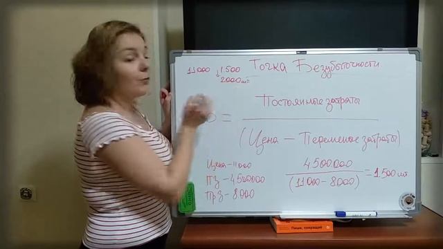 Расчет точки безубыточности. Простой способ расчета точки безубыточности. смотреть онлайн