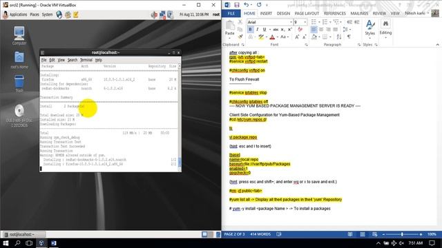 linux and oracle installation part one смотреть онлайн