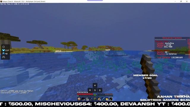 KitPVP + Sonic SMP 3 | Minecraft 1.19 | PE+JAVA Cracked Server WITH SUBSCRIBERS смотреть онлайн